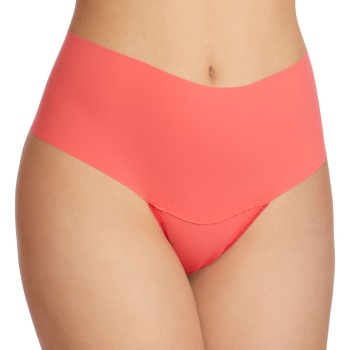 Hanky Panky Trusser Breathe High Rise Thong Koral Small Dame