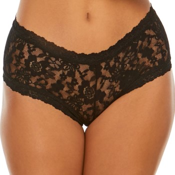 Hanky Panky Trusser Daily Lace Boyshort Sort nylon Small Dame