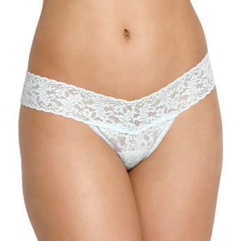 Hanky Panky Trusser Low Rise Thong Isblå nylon One Size Dame