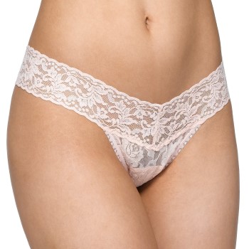 Hanky Panky Trusser Low Rise Thong Vanille nylon One Size Dame