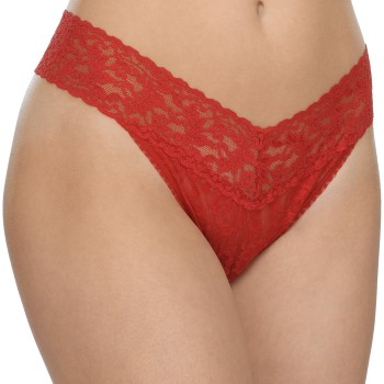 Hanky Panky Trusser Original Rise Thong Rød nylon One Size Dame