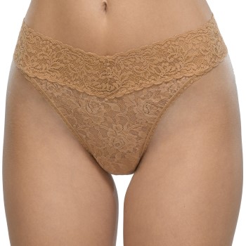 Hanky Panky Trusser Original Rise Thong Brun nylon One Size Dame