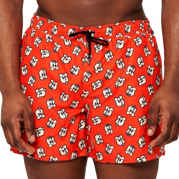 Happy socks Badebukser Doggo Swim Shorts Rød Mønster  polyester Large Herre