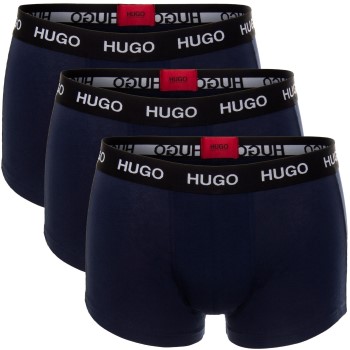 HUGO 3P Triplet Trunk Marineblå bomuld Medium Herre