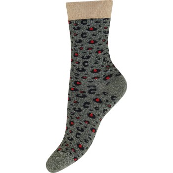 Hype the Detail Strømper Socks Leopard Strl 37/41 Dame