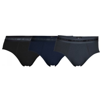 JBS 3P Bamboo Boxer Brief Blå/Grå Small Herre