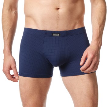 Bruno Banani Check Line 2.0 Shorts Marineblå polyamid Small Herre