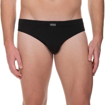 Bruno Banani Check Line 2.0 Sports Brief Sort polyamid Medium Herre