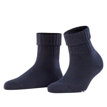 Burlington Strømper Plymouth Wool Sock Marineblå uld Str 36/41 Dame