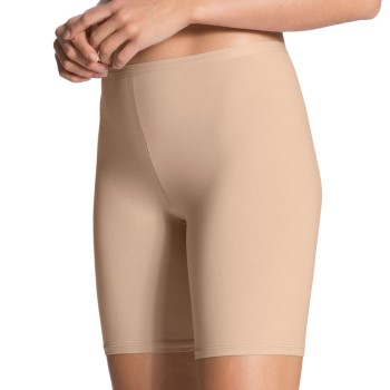 Calida Trusser Comfort Pants Med. Leg 26024 Beige bomuld Small Dame