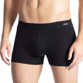 Calida Cotton Code Boxer Brief Sort bomuld Small Herre