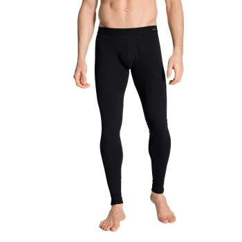 Calida Cotton Code Long Johns Sort bomuld Large Herre