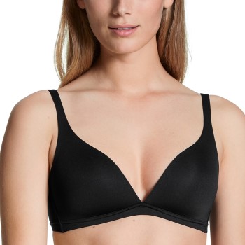 Calida Bh Eco Sense Soft Moulded Triangle Bra Sort A 80 Dame