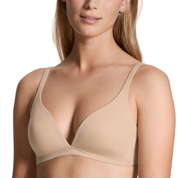 Calida Bh Eco Sense Soft Moulded Triangle Bra Beige A 70 Dame