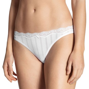 Calida Trusser Etude Toujours Low Cut Brief Hvid bomuld Small Dame