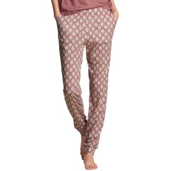 Se Calida Favourites Botanic Pants With Cuff Rosa/Lilla Large Dame ved Timarco