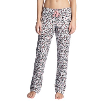 Calida Favourites Dreams Pants Hvid Mønster bomuld Medium Dame