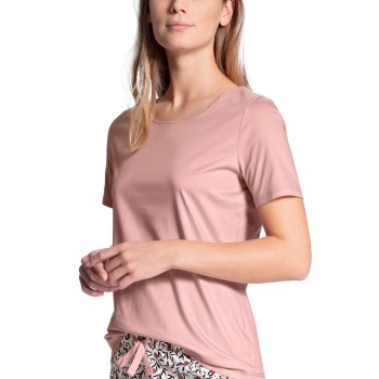 Se Calida Favourites Dreams T-shirt Rosa bomuld X-Small Dame ved Timarco