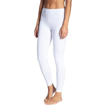 Se Calida Natural Comfort Leggings Hvid bomuld Small Dame ved Timarco