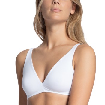 Calida Bh Natural Comfort Soft Bra Hvid bomuld A 70 Dame