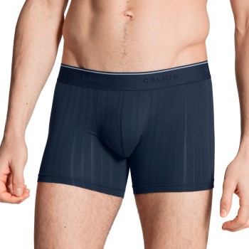 Calida Pure and Style Boxer Brief 26986 Indigoblå bomuld Medium Herre