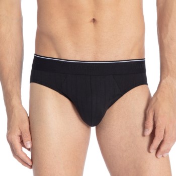 Calida Pure and Style Mini Brief Sort bomuld Large Herre