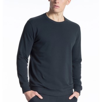 Se Calida Remix Basic Sweatshirt Mørkblå bomuld Small Herre ved Timarco