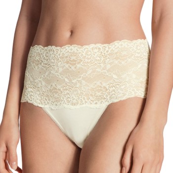 Calida Trusser Sensual Secrets Highwaist Slip Creme Medium Dame