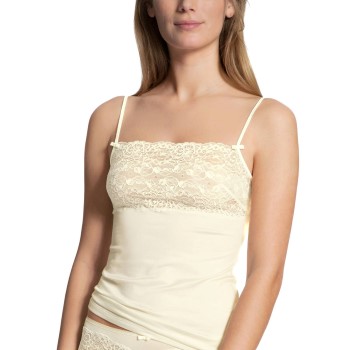 Calida Sensual Secrets Spaghetti-Top Creme Small Dame