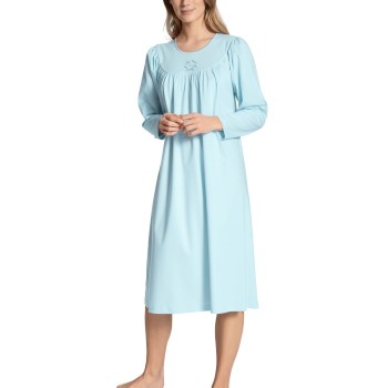 Calida Soft Cotton Nightshirt 33000 Lyseblå bomuld Small Dame