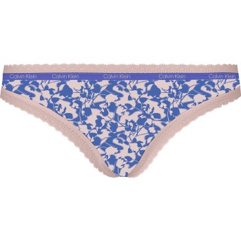 Calvin Klein Trusser Bottoms Up Refresh Thong Blå polyamid X-Small Dame