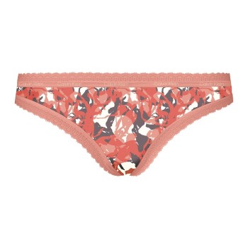 Calvin Klein Trusser Bottoms Up Refresh Thong Orange mønster polyamid X-Small Dame