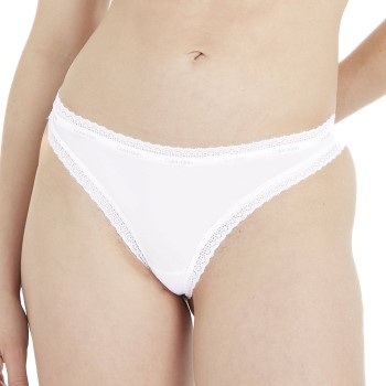 Calvin Klein Trusser Bottoms Up Refresh Thong Hvid polyamid Small Dame