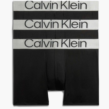 Calvin Klein 3P Boxer Brief Sort polyester X-Large Herre