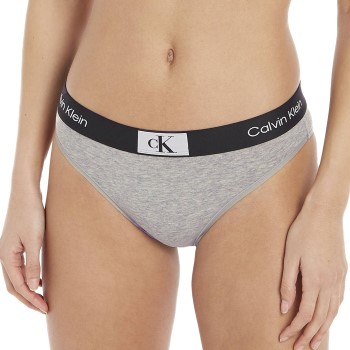 Calvin Klein Trusser CK96 Modern Bikini Lysegrå bomuld Small Dame