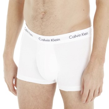 Calvin Klein 3P Cotton Stretch Low Rise Trunks Hvid bomuld Large Herre