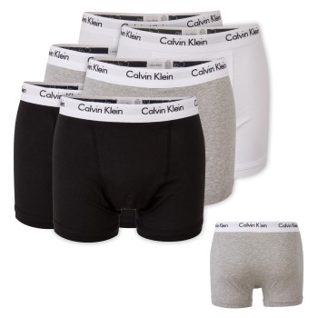 Calvin Klein 6P Cotton Stretch Trunks Flerfarvet bomuld Large Herre