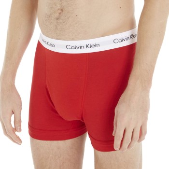 Calvin Klein 3P Cotton Stretch Trunks Flerfarvet-2 bomuld X-Large Herre