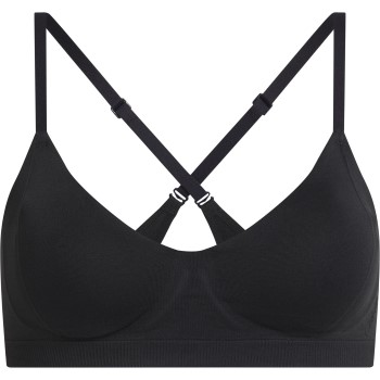 Calvin Klein Bh Fusion Flex Light Lined Bralette Sort polyamid Small Dame