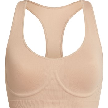 Calvin Klein Bh Fusion Flex Unlined Bralette Beige polyamid Large Dame