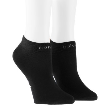 Calvin Klein Legwear Calvin Klein Strømper 2P Leanne Coolmax Gripper Liner Socks Sort Strl 37/41 Dame