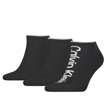 Calvin Klein Legwear Calvin Klein Strømper 3P Men Athleisure Sneaker Socks Sort One Size Herre