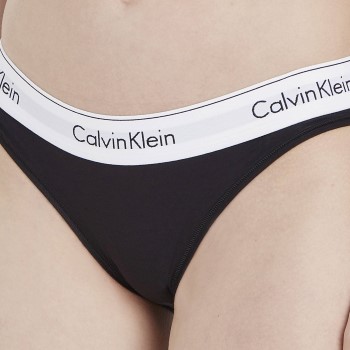 Calvin Klein Trusser Modern Cotton Bikini Sort Medium Dame