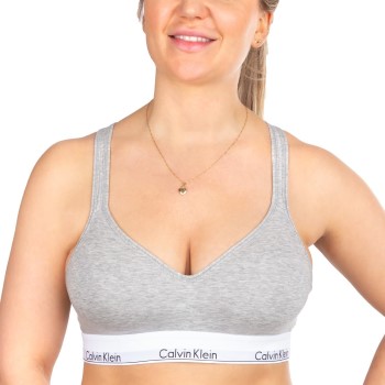 Calvin Klein Bh Modern Cotton Bralette Lift Grå Medium Dame