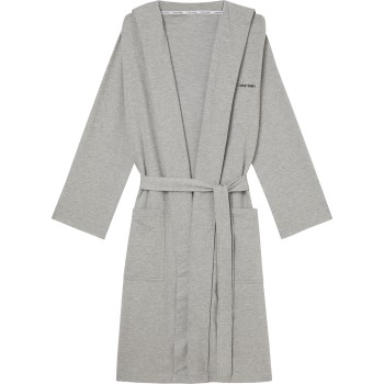 Calvin Klein Modern Cotton Lounge Robe Grå L/XL Herre