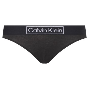 Calvin Klein Trusser Reimagined Heritage Thong Sort Large Dame