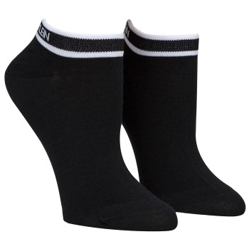 Calvin Klein Legwear Calvin Klein Strømper 2P Spencer Coolmax Socks Sort Strl 37/41 Dame