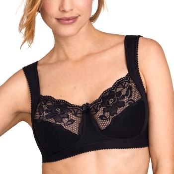 Miss Mary of Sweden Miss Mary Lovely Lace Soft Bra Bh Sort E 90 Dame