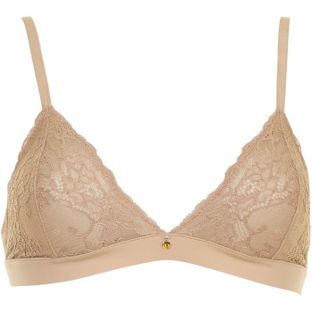 Missya Bh Pearl Bra Top Beige Small Dame