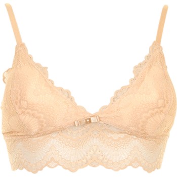 Missya Bh Tanya Bralette Beige polyamid Large Dame